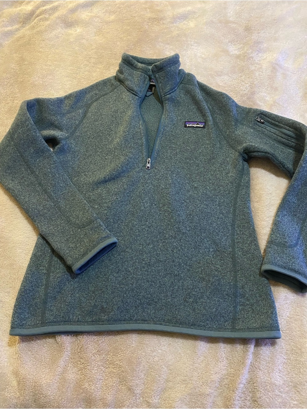Patagonia Women’s Half‑Zip Fleece Pullover - Heathered Teal